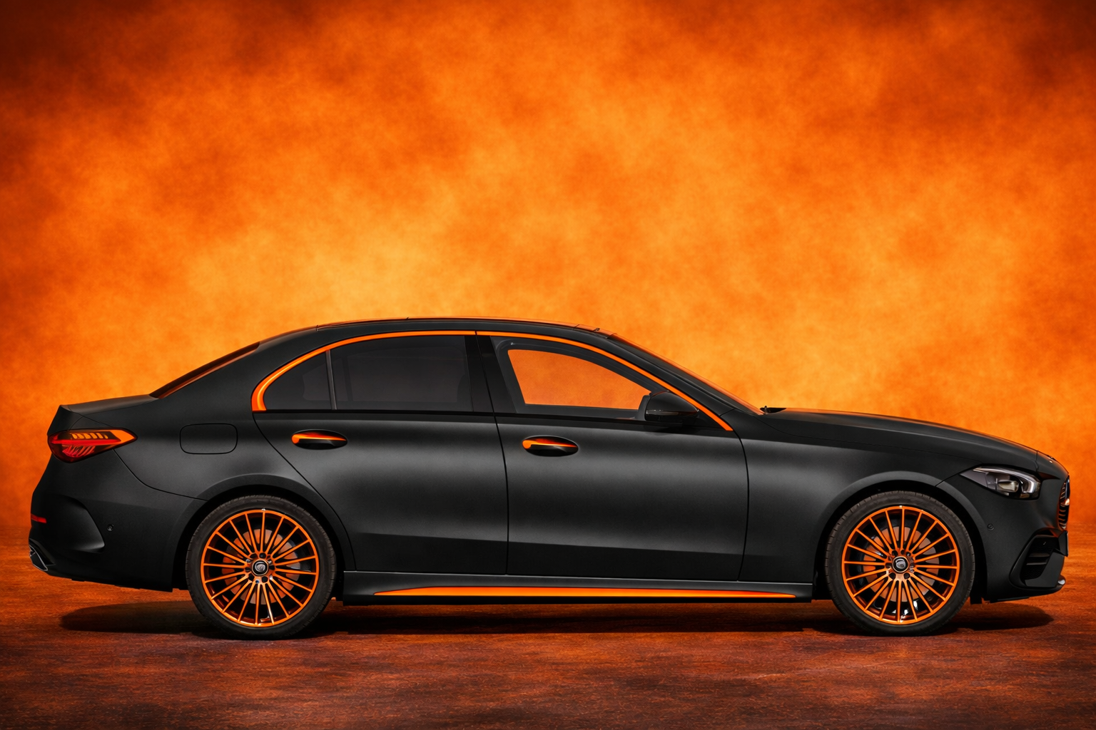 Berline de luxe premium